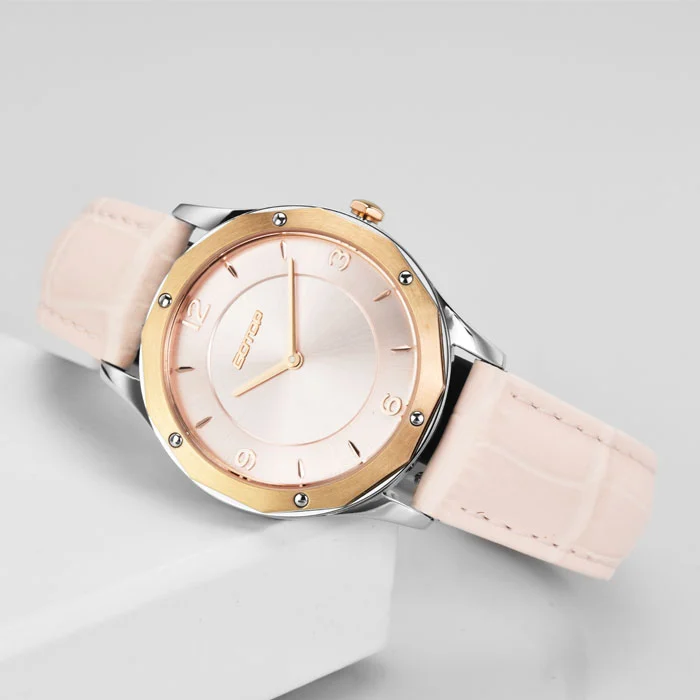 Lady Watch 30.5mm Custom Quartz Women Leather Strap Watches