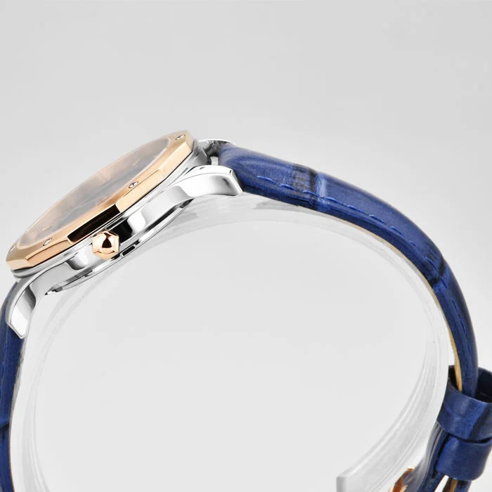 Lady Watch 30.5mm Custom Quartz Women Leather Strap Watches