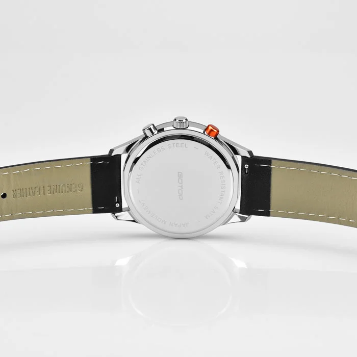 Custom Men Quartz Chronograph Stainless Steel