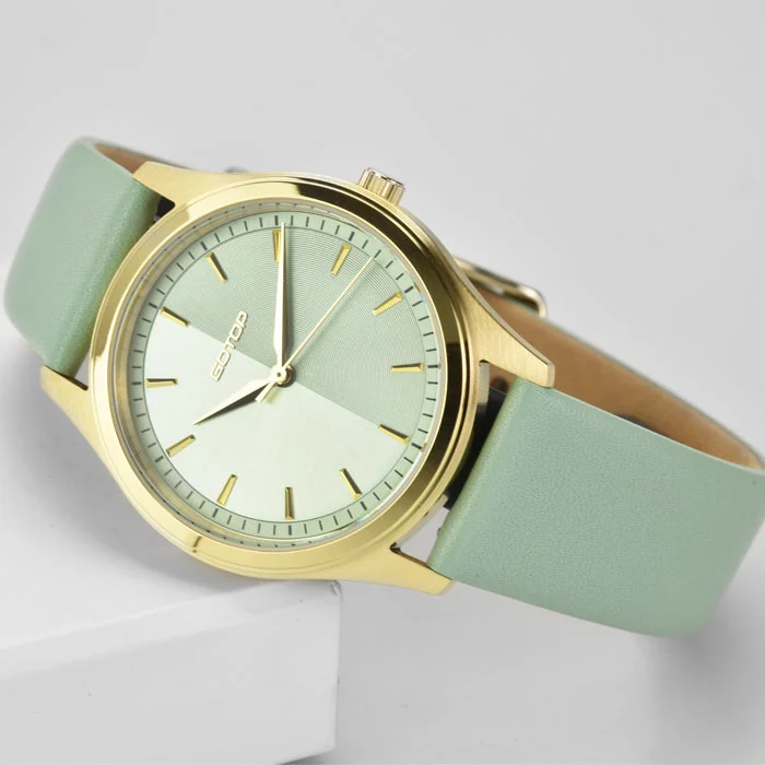 Unique Little Fresh Ladies High Quality Steel Watch with Double Textured Dial and Elegant Strap