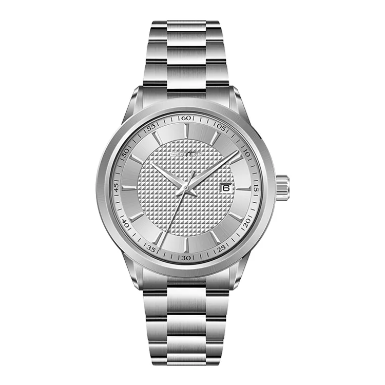 Minimalist Men’s Quartz Watch Elegant 42mm Design Clean Dial Style
